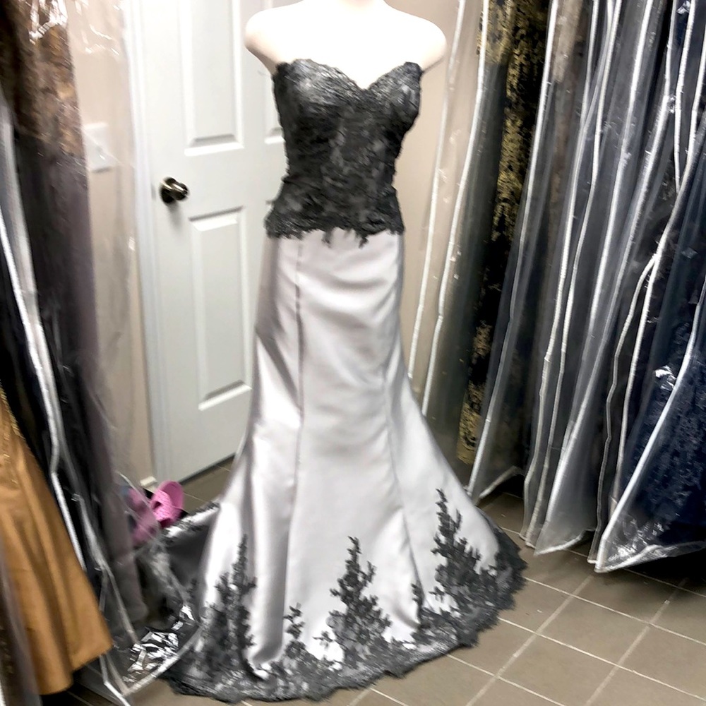 Elegant long evening dress